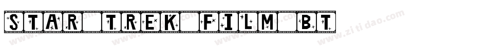Star Trek Film BT字体转换